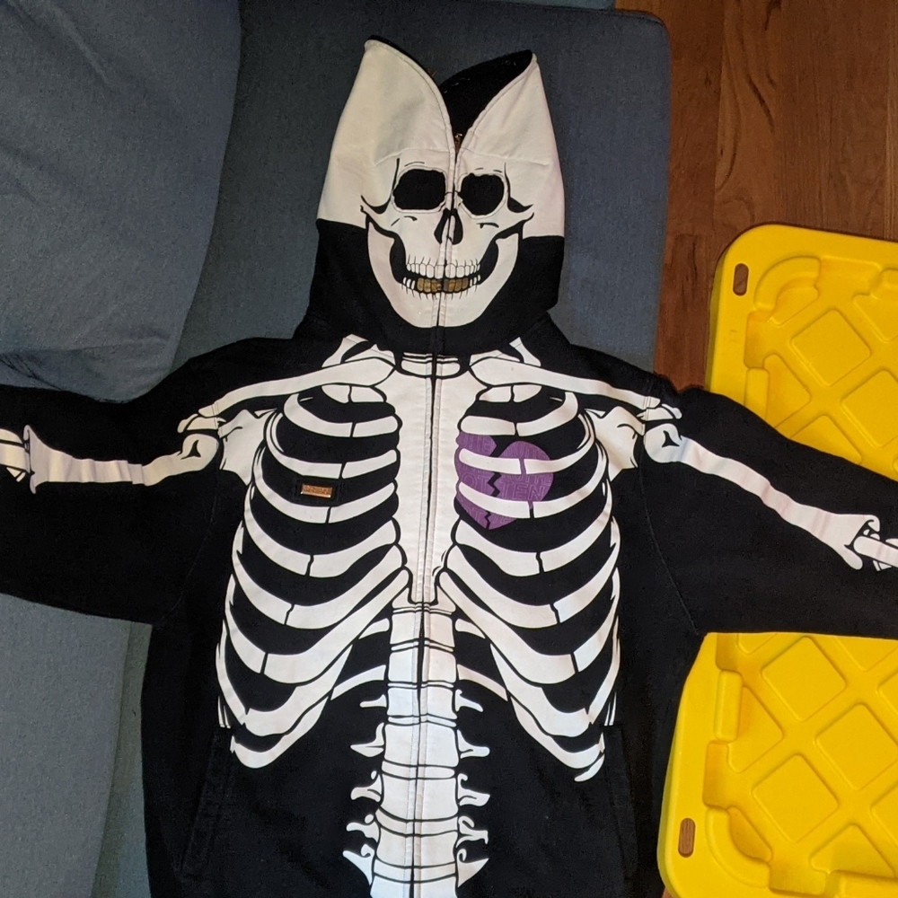 AUTHENTIC 2006 LRG Dead Serious Hoody Size L